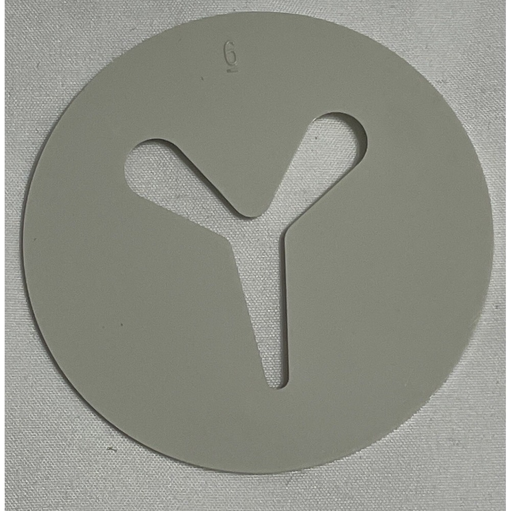 Pampered Chef Cookie Press Parts Cookie Disc # 6 Replacement Disc Fast Shipping